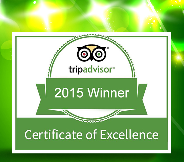 2015 winner Certificate of Excellence